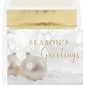 Custom Season's Greetings Pearl Ornament Cards, with Envelopes, 7" x 5", 25 Cards per Set