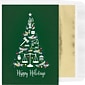 Custom Lawyer Symbols Christmas Tree Cards, with Envelopes, 5-5/8" x 7-7/8", 25 Cards per Set