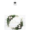 Custom Merry Christmas White Wood Panel With Wreath Cards, with Envelopes, 7-7/8 x 5-5/8, 25 Cards