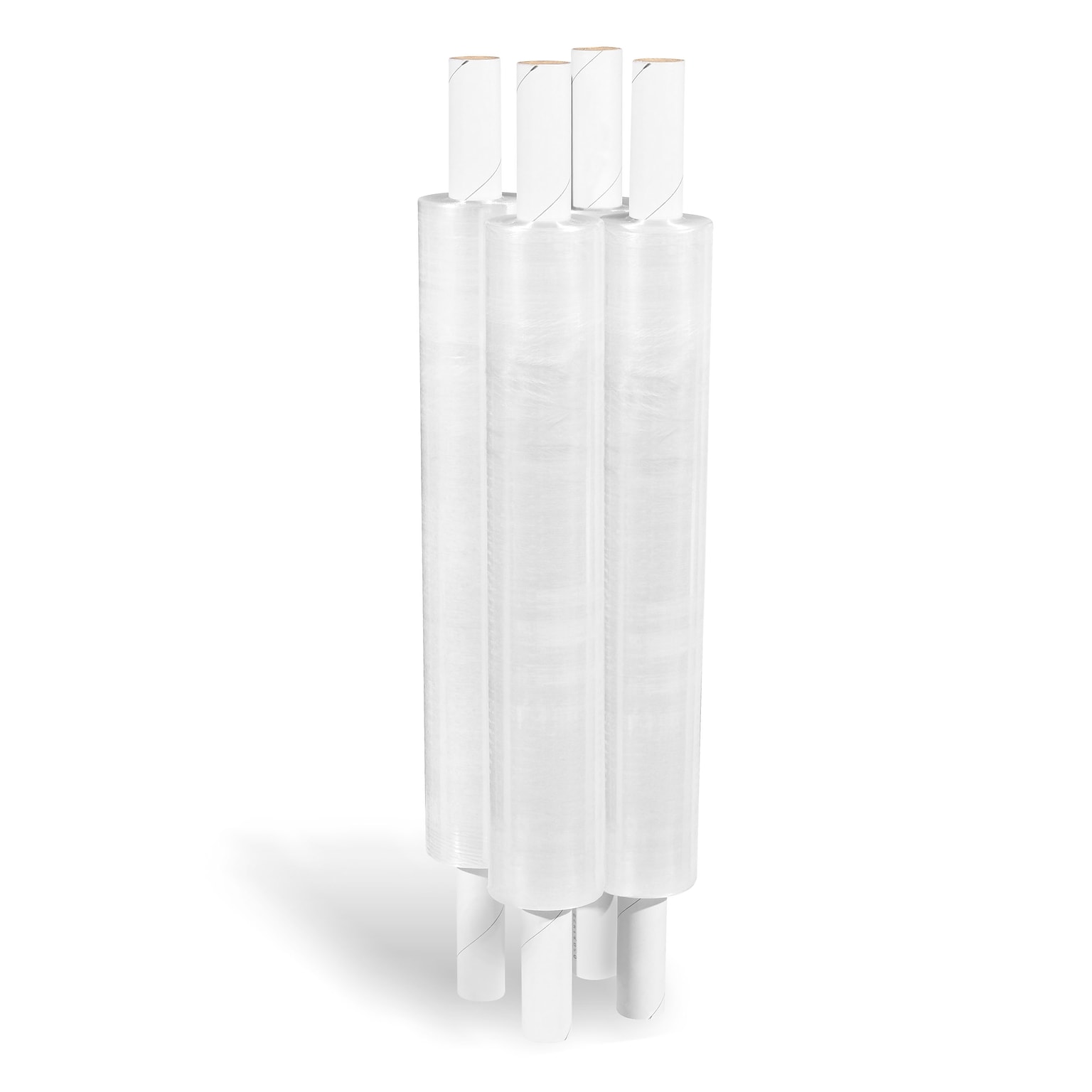 20 x 1000 55 Gauge Cast Stretch Wrap, Clear, 4/Carton (ST1000)