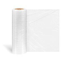 16 x 1476 47 Gauge Cast Stretch Wrap, Clear, 4/Carton (CW56715)