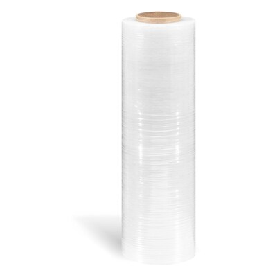 18" x 1500' 79 Gauge Blown Stretch Wrap, Clear, 4/Carton (CW58527)