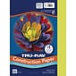 Tru-Ray 9" x 12" Construction Paper, Brilliant Lime, 50 Sheets/Pack (P103423)