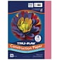 Tru-Ray 9" x 12" Construction Paper, Shocking Pink, 50 Sheets (P103013)