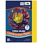 Tru-Ray 9" x 12" Construction Paper, Yellow, 50 Sheets (P103004)