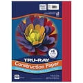 Tru-Ray 9 x 12 Construction Paper, Holiday Red, 50 Sheets (P102993)