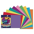 Tru-Ray 12 x 18 Construction Paper, 10 Vibrant Colors, 50 Sheets (P102941)