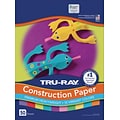 Tru-Ray 12 x 18 Construction Paper, 10 Vibrant Colors, 50 Sheets (P102941)