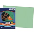 SunWorks 12 x 18 Construction Paper, Light Green, 50 Sheets (P8107)
