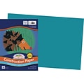 SunWorks 12 x 18 Construction Paper, Turquoise, 50 Sheets (P7707)