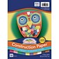 SunWorks 12" x 18" Construction Paper, Assorted Colors, 50 Sheets (P6507)