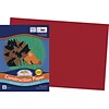 SunWorks 12 x 18 Construction Paper, Red, 50 Sheets (P6107)