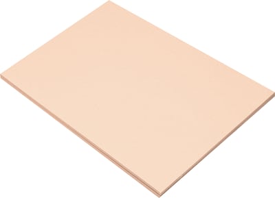 Riverside 3D 12 x 18 Construction Paper, Salmon, 50 Sheets (P103971)