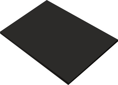 Riverside 3D 12 x 18 Construction Paper, Black, 50 Sheets (P103631)