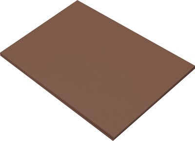 Riverside 3D 12 x 18 Construction Paper, Dark Brown, 50 Sheets (P103630)