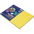 Pacon Construction Paper 12 x 18, Yellow, 50 Sheets
