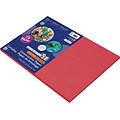 Riverside 3D 12 x 18 Construction Paper, Red, 50 Sheets (P103614)