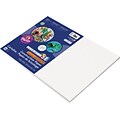 Riverside 3D 12 x 18 Construction Paper, White, 50 Sheets (P103613)
