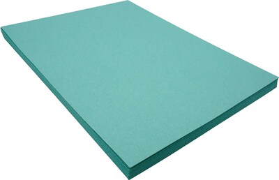 Riverside 3D 9 x 12 Construction Paper, Blue-Green, 50 Sheets (P103602)