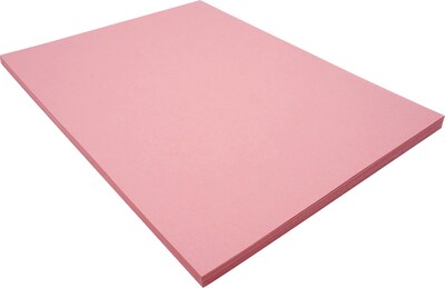 Riverside 3D 9 x 12 Construction Paper, Pink, 50 Sheets (P103591)