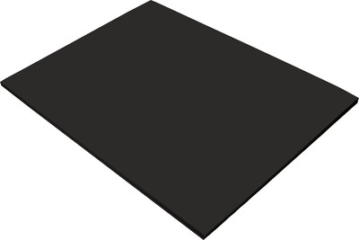Riverside 3D 18 x 24 Construction Paper, Black, 50 Sheets (P103472)