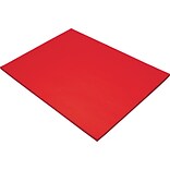 Tru-Ray 18 x 24 Construction Paper, Festive Red, 50 Sheets (P103433)