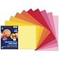 Tru-Ray 12" x 18" Construction Paper, Warm Assorted, 50 Sheets (P102948)