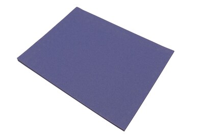 SunWorks 9 x 12 Construction Paper, Dark Blue, 50 Sheets (P7303)