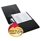 Smead Frame View Poly 2-Pocket Presentation Folder, Black, 5/Box (87705)