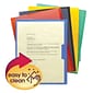 Smead Organized Up Poly File Jacket, Letter Size, Assorted, 5/Pack (85740)