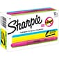 Sharpie Pocket Stick Highlighters, Chisel Tip, Flourescent Pink, Dozen (27009)