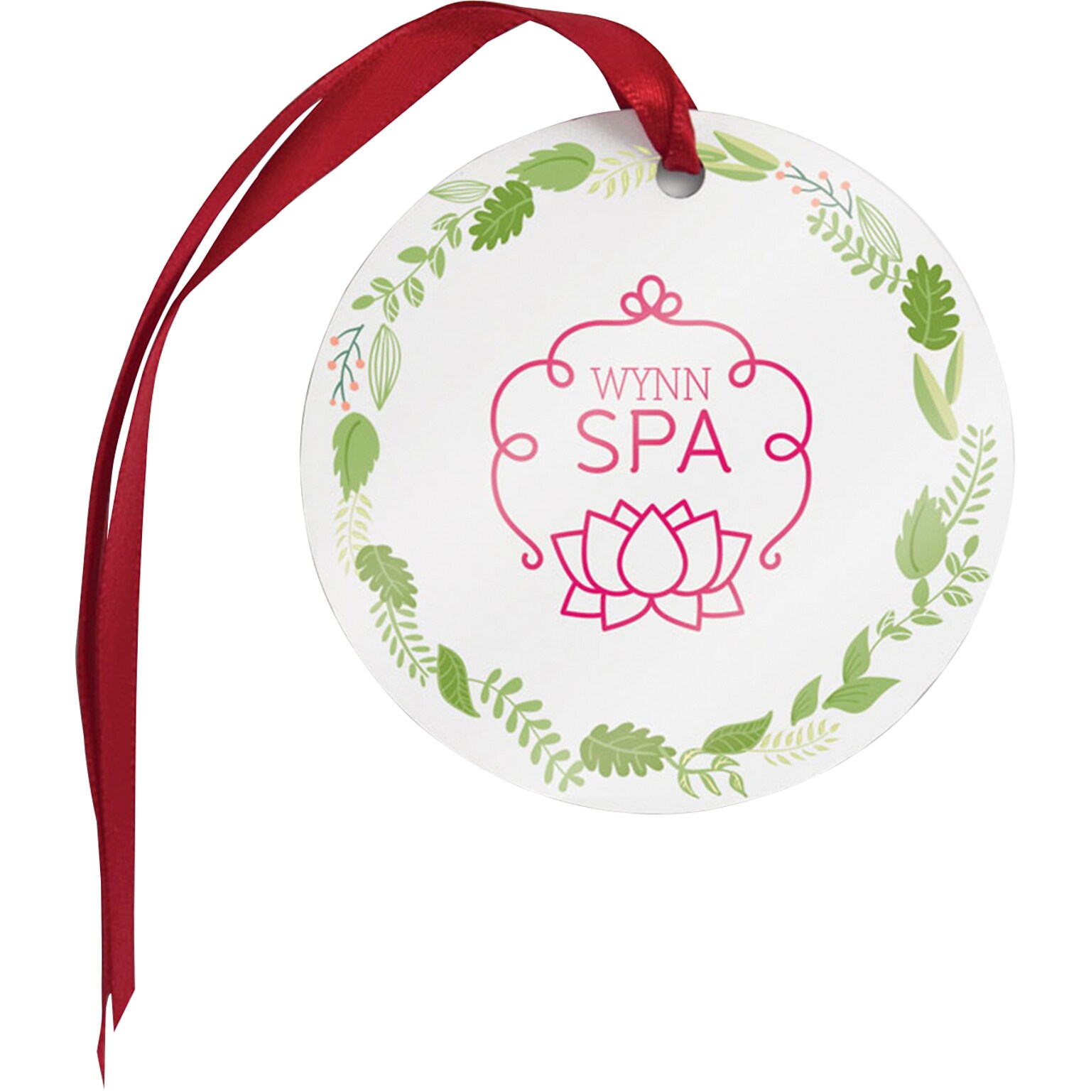 Full Color Ornament, Round, 2-Sided Printing, Metal