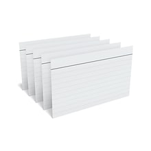 TRU RED™ 3 x 5 Index Cards, Lined, Gray, 100/Pack (TR51014)