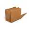 TRU RED™ Reinforced Classification Folder, 2 Expansion, Letter Size, Kraft, 50/Box (TR831123)