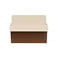 Staples Reinforced File Pocket, 3.5" Expansion, Letter Size, Brown, 25/Box (ST418293)