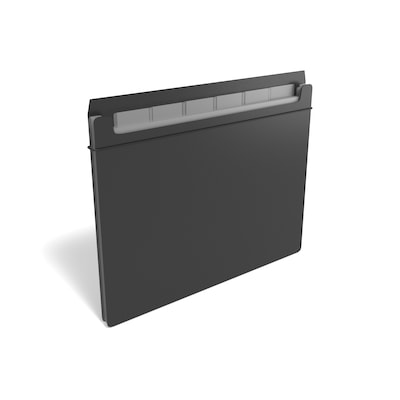 TRU RED™ Plastic Accordion File, 7-Pocket, Letter Size, Black (TR51844)
