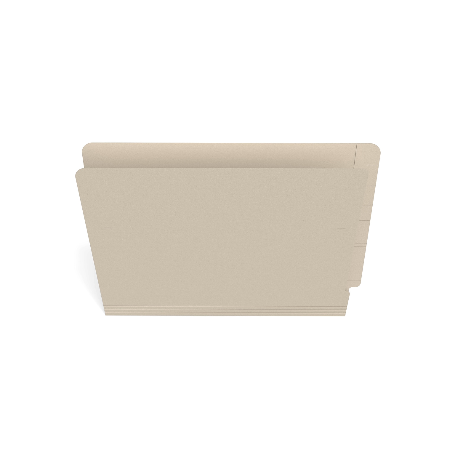 Staples® Reinforced Pressboard Classification Folder, Letter Size, Manila, 100/Box (ST21531-CC)