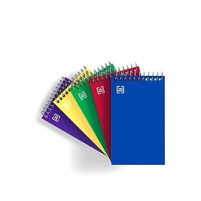 TRU RED™ Memo Pads, 3 x 5, College Ruled, Assorted Colors, 75 Sheets/Pad, 5 Pads/Pack (TR11491)
