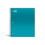 TRU RED™ Premium 3-Subject Notebook, 8.5 x 11, College Ruled, 150 Sheets, Teal (TR58316)