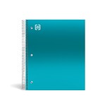 TRU RED™ Premium 5-Subject Notebook, 8.5 x 11, College Ruled, 200 Sheets, Teal (TR58320)