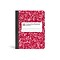 TRU RED™ Composition Notebook, 7.5 x 9.75, Wide Ruled, 80 Sheets, Red/White (TR55075)