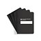 TRU RED™ Composition Notebook, 7.5 x 9.75, College Ruled, 80 Sheets, Black, 4/Pack (TR58293)