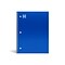 TRU RED™ Premium 1-Subject Notebook, 8 x 10.5, Wide Ruled, 100 Sheets, Blue, 12 Notebooks/Carton (