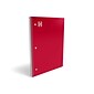 TRU RED™ Premium 1-Subject Notebook, 8" x 10.5", Wide Ruled, 100 Sheets, Red, 12 Notebooks/Carton (TR20958CT)