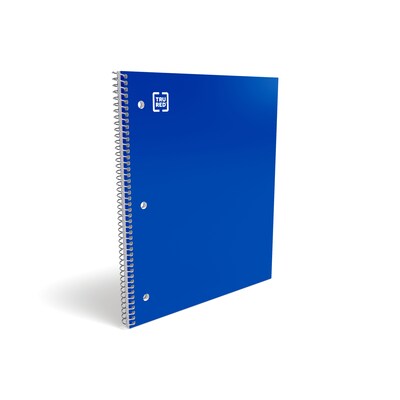 TRU RED™ Premium 1-Subject Notebook, 8.5" x 11", College Ruled, 100 Sheets, Blue, 12 Notebooks/Carton (TR20951CT)