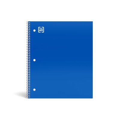 TRU RED™ Premium 1-Subject Notebook, 8.5 x 11, College Ruled, 100 Sheets, Blue, 12 Notebooks/Carto