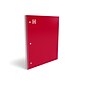 TRU RED™ Premium 1-Subject Notebook, 8.5 x 11, College Ruled, 100 Sheets, Red, 12 Notebooks/Carton