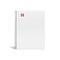 TRU RED™ Premium 1-Subject Notebook, 8 x 10.5, Wide Ruled, 100 Sheets, White (TR25543)