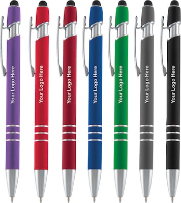 Custom Stylus Triple Soft-Tech Click Pen