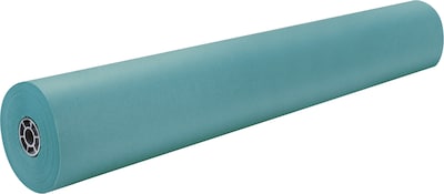 Rainbow Duo-Finish Paper Roll, 36" x 1,000', Aqua (P0063160)